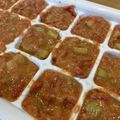 れでよと's cooksnap of when they made 離乳食　トマトとキュウリのきな粉和え.