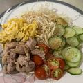 Yokchina's cooksnap of when they made お一人様☆市販の冷やし中華本格ごま隠し味.