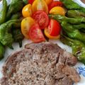 yumelon88's cooksnap of when they made 旨み逃がさない、柔らかポークソテー.