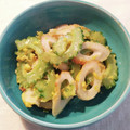 ペキのリリー's cooksnap of when they made 苦くない！ゴーヤとちくわの卵炒め.