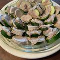 クック45YMKM☆'s cooksnap of when they made ズッキーニと豚バラのさっぱりレンチン蒸し.