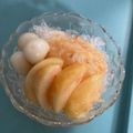 まる3◎'s cooksnap of when they made バーミキュラで美味しい 桃のコンポート.