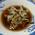 ひろぱんだ☆'s cooksnap of when they made 舞茸と茄子と豚肉のつけ汁.