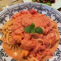 クックXDALLY☆'s cooksnap of when they made 濃厚！エビとトマトクリームソースのパスタ.