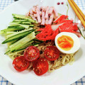 在宅勤務のおじさん's cooksnap of when they made ゴマ風味のタレがイケる✿うちの冷やし中華.