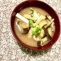 ふたごゆき's cooksnap of when they made 残りうどんとなすの味噌汁.