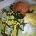 レアレアチーズ's cooksnap of when they made カリカリチキンの親子茶漬け.