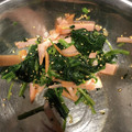 やーしー's cooksnap of when they made ほうれん草とハムの中華風ごま和え♥簡単.