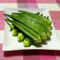 なおミール's cooksnap of when they made シャキシャキ！！オクラのゆで方.