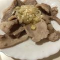 やーしー's cooksnap of when they made 豚バラ肉のねぎ塩だれ.