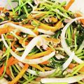 にしあまね's cooksnap of when they made 豆苗とツナと人参のナムル風★水菜でも！.