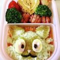 Satokaママ's cooksnap of when they made ニャオハ弁当☆ポケモンキャラ弁.