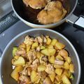 クック8WC16D☆'s cooksnap of when they made ✿鶏肉とじゃが芋のケチャップ甘辛炒め✿.
