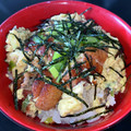 海外単身赴任オヤジ's cooksnap of when they made うなたま丼（うなぎの卵とじ）.