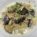 mk2s's cooksnap of when they made なすとそぼろの冷やし塩とんこつラーメン.