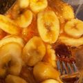 ねこたむ's cooksnap of when they made レンジで簡単美味！　キャラメルバナナ♪.