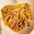 ももゆみ1230's cooksnap of when they made めんつゆとみりんで♪牛丼.