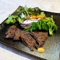かっちゃん杉's cooksnap of when they made 焼肉を辛子とウスターソースで♪.