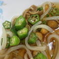 なでしこ322's cooksnap of when they made なめことオクラのめんつゆ和え.