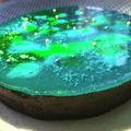 クックC3CECX☆'s cooksnap of when they made 七夕に☆天の川浮かぶチョコムースケーキ.