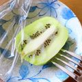 柊＿＿'s cooksnap of when they made 簡単★キウイフルーツの剥き方.