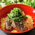 kenchico's cooksnap of when they made 焼きなすの冷やしおろしラーメン.