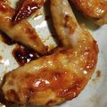 ヨシヨッシー's cooksnap of when they made フライパンで鶏手羽先の照り焼き.