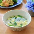 runa10's cooksnap of when they made にらとたまごのとろみスープ.