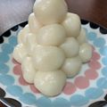 海老フライのしっぽ's cooksnap of when they made お供え団子”きれい・簡単・美味しい”.