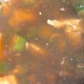 chiko♫'s cooksnap of when they made ＊トロトロ☆オクラたまご中華スープ＊.