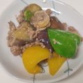 moeoke's cooksnap of when they made 茄子・ピーマン・豚挽肉の味噌炒め.