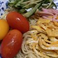 ﾌﾞﾚﾝﾀﾞ's cooksnap of when they made ハムの切り方☆冷やし中華などに.