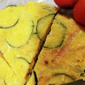 もにゃっこ's cooksnap of when they made 【スペイン料理】ズッキーニのオムレツ.