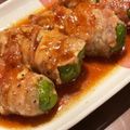 ちーたんずはうす's cooksnap of when they made とろ〜りチーズ入り！無限豚バラピーマン.