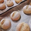 かんきのママ's cooksnap of when they made もちふわ♪豆乳たっぷり全粒粉パン.