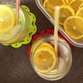 ココ❇︎ママ's cooksnap of when they made レモン１個ではちみつ漬け★レモネードに♪.