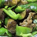 ゆけり３兄弟's cooksnap of when they made 豚肉とナスのピリ辛炒め.