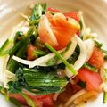 ひじきの皿's cooksnap of when they made ほうれん草のおひたしサラダ.