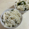 papikun's cooksnap of when they made わかめと梅と大葉のおにぎり.