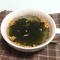 ＊とみこ＊'s cooksnap of when they made 簡単シンプル★あったかワカメスープ♪.