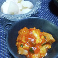 かおりかざり's cooksnap of when they made 厚揚げと玉子のチリソース煮.
