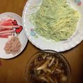 クックHDP0M2☆'s cooksnap of when they made 簡単美味しい！豚肉と茄子の素麺.