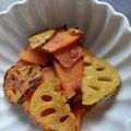 TYSK's cooksnap of when they made 簡単☆れんこんとかぼちゃのバター醤油炒め.