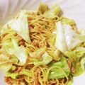 カメラ娘's cooksnap of when they made キャベツとツナの和風パスタ.