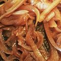 kaori238's cooksnap of when they made ステーキ付け合わせ・簡単！玉ねぎのソテー.