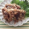 フジぽん's cooksnap of when they made はんぺんのお好みバーグ♡お弁当にも.