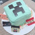のりきなこ's cooksnap of when they made マインクラフト　クリーパーケーキ.