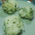 ヨシヨッシー's cooksnap of when they made 離乳食☆しらすと青のりのご飯おやき.
