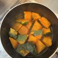 まりりりんん♡'s cooksnap of when they made 自家製冷凍　かぼちゃの煮付け.