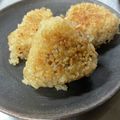 どくらぶ's cooksnap of when they made 目指せ☆市販の冷凍焼きおにぎり.